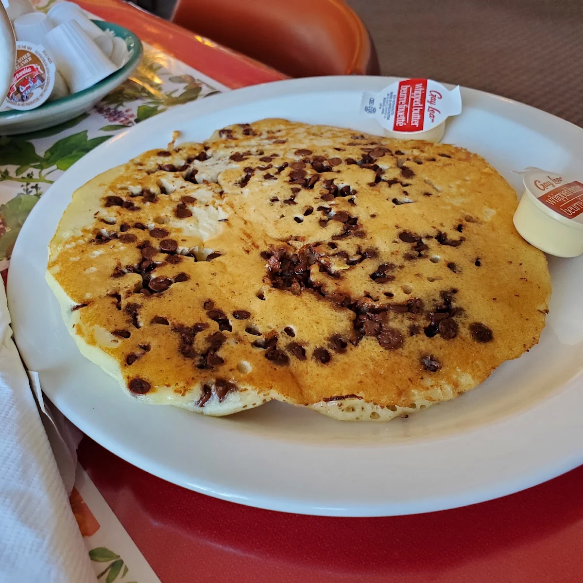 Chocolate Chip Pancakes, Riverview Inn & Restaurant