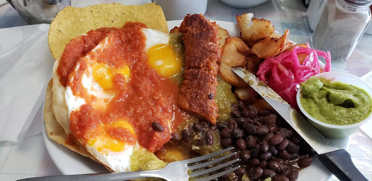 Huevos Rancheros, Riverview Inn & Restaurant