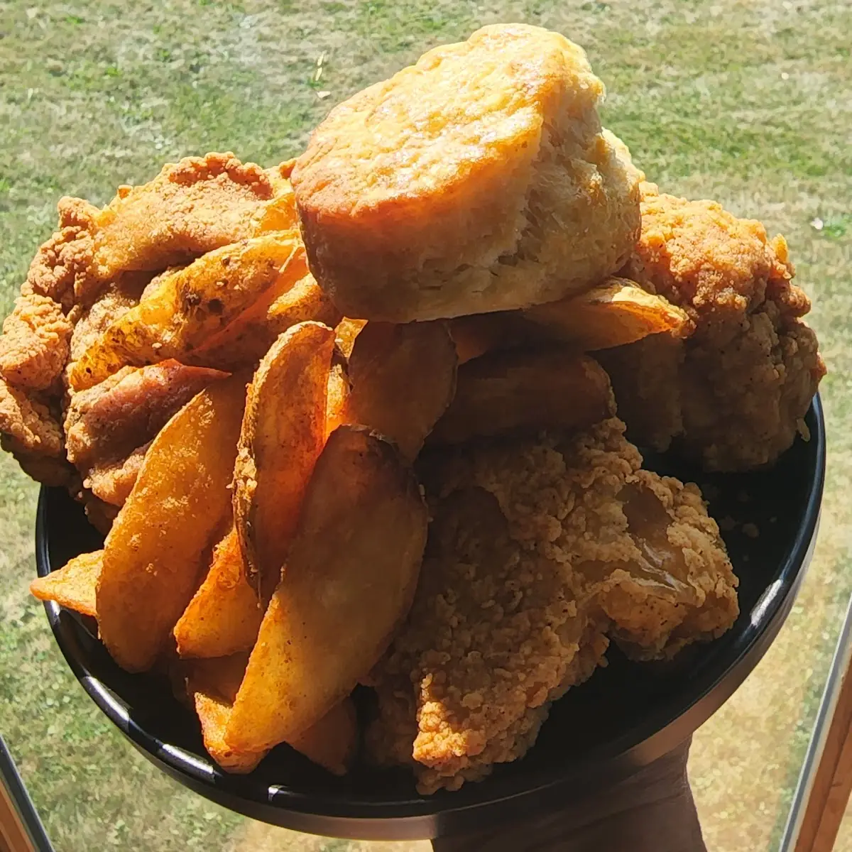 Fried Crispy Chicken Meal