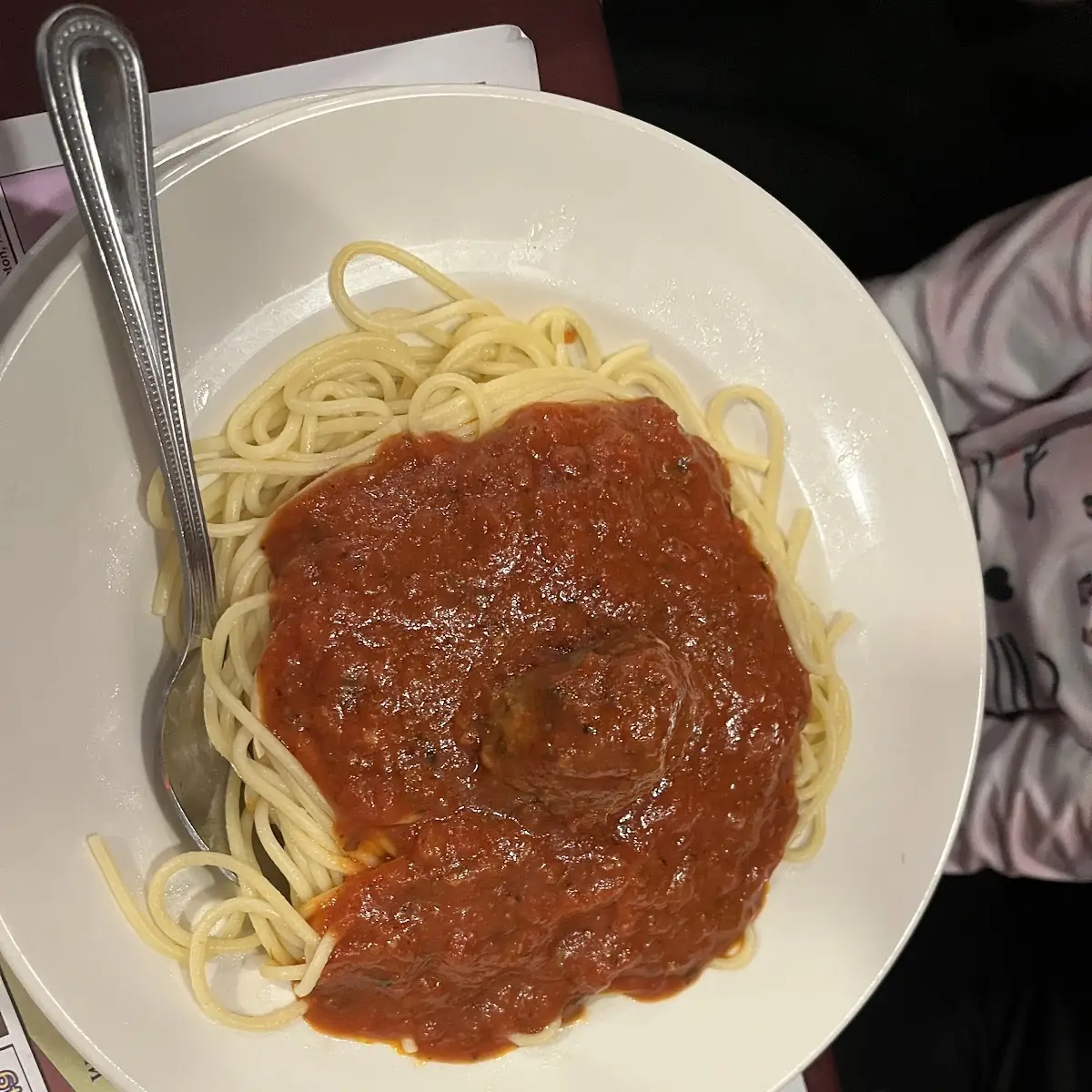 Spaghetti and Meatball
