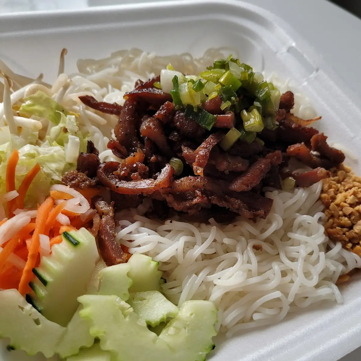 Marinated Pork Bum Vermicelli