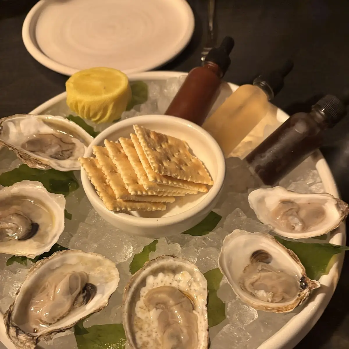 Oysters on a Half Shell