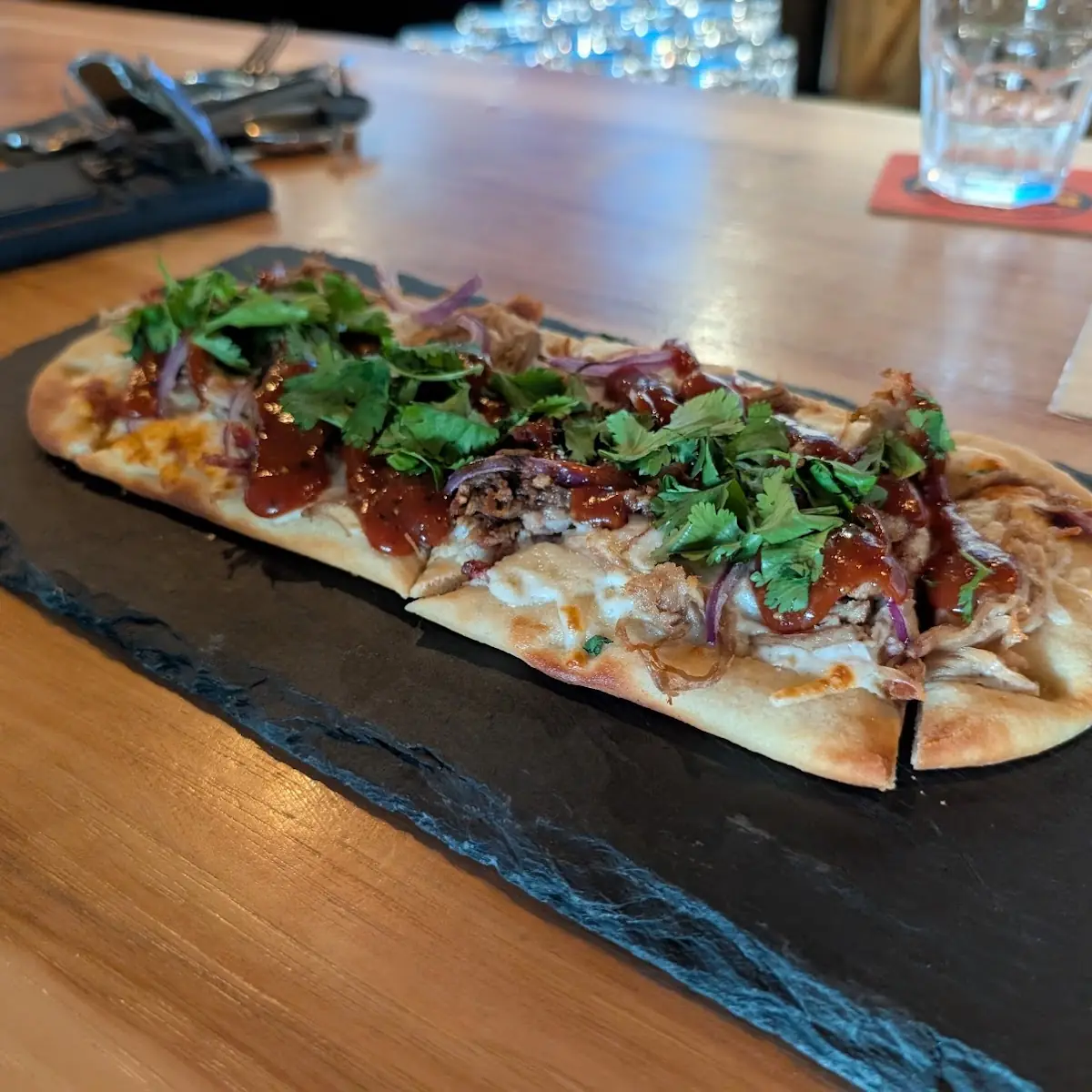 BBQ Pulled Pork Flatbread