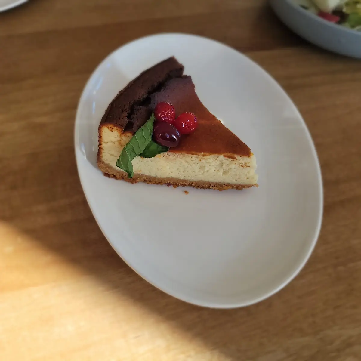 Amaretto Ricotta Cheesecake