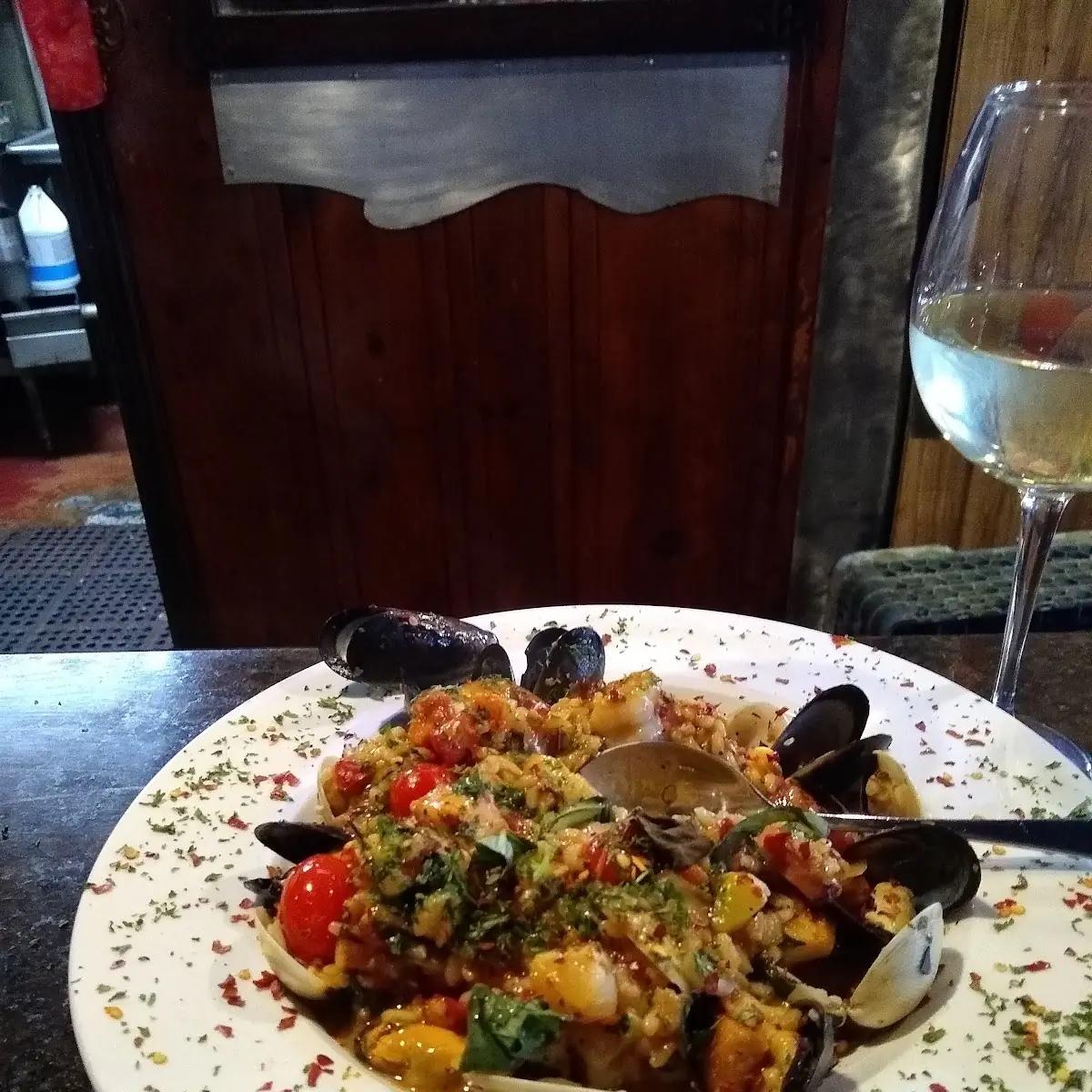 A Sea Food Risotto