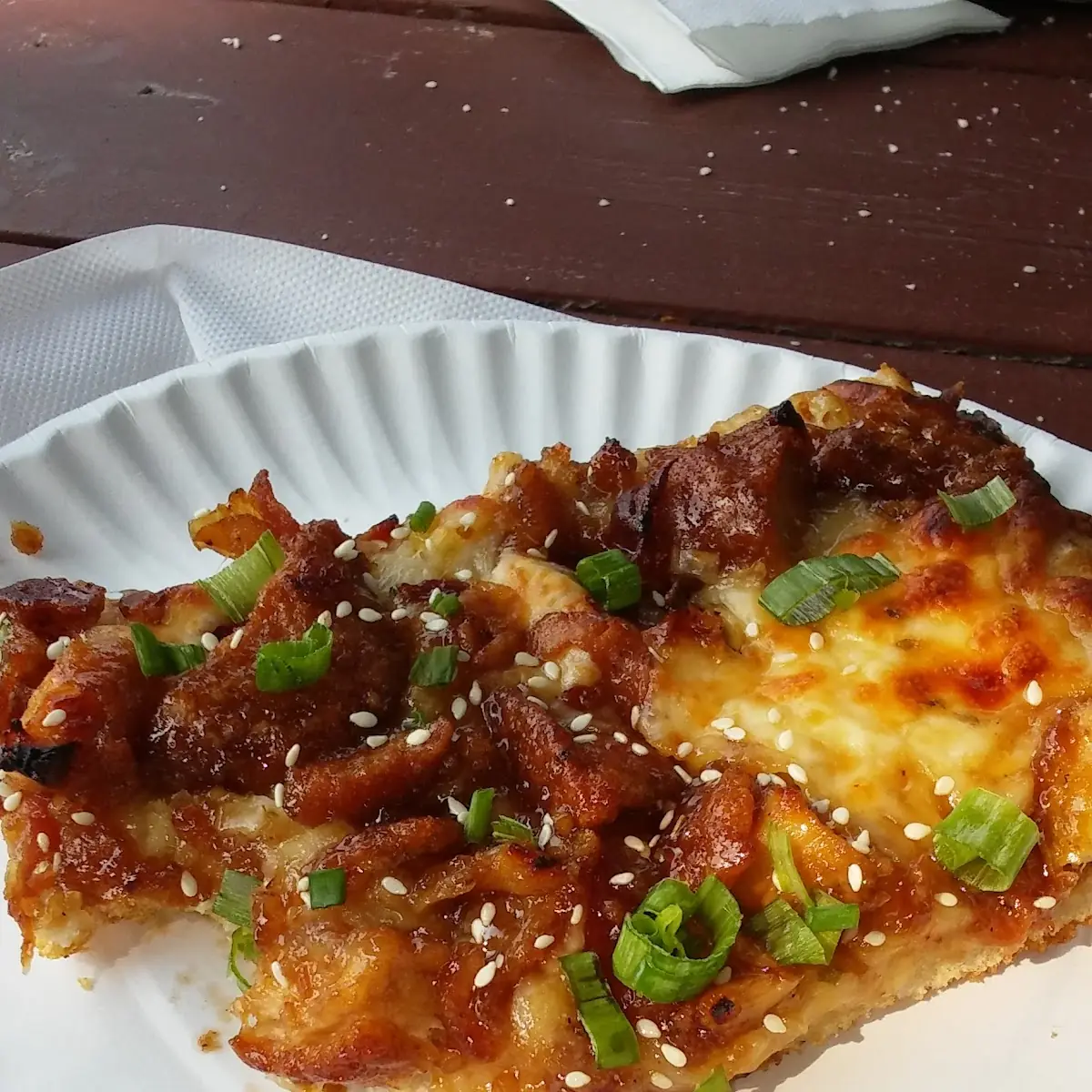 Honey Garlic Chicken Pizza