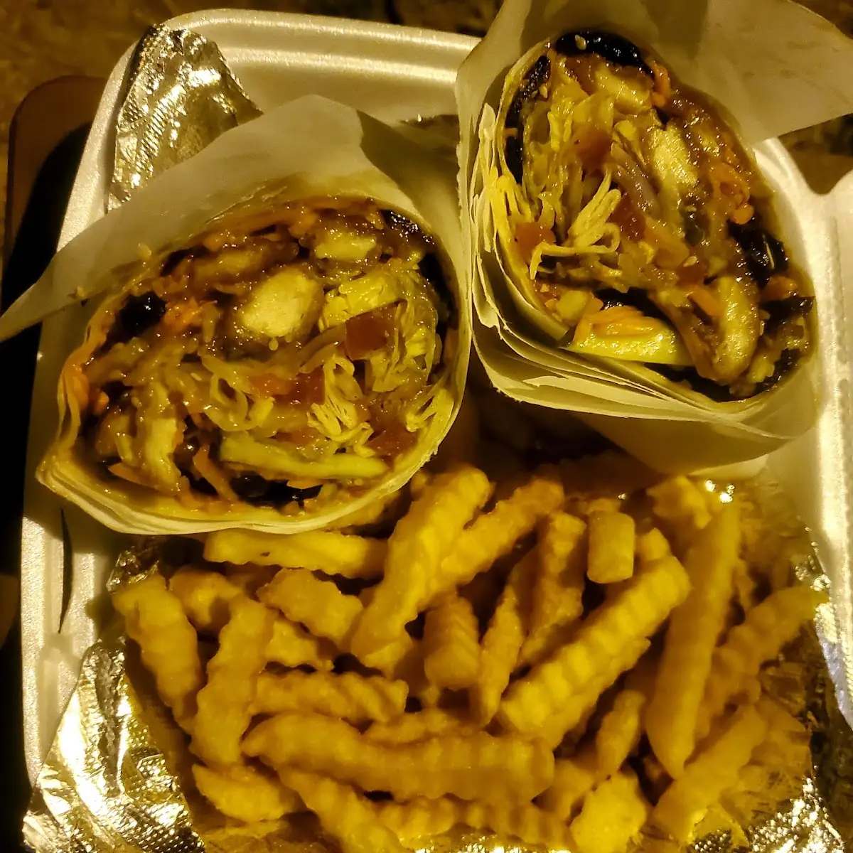Oriental Chicken Wrap