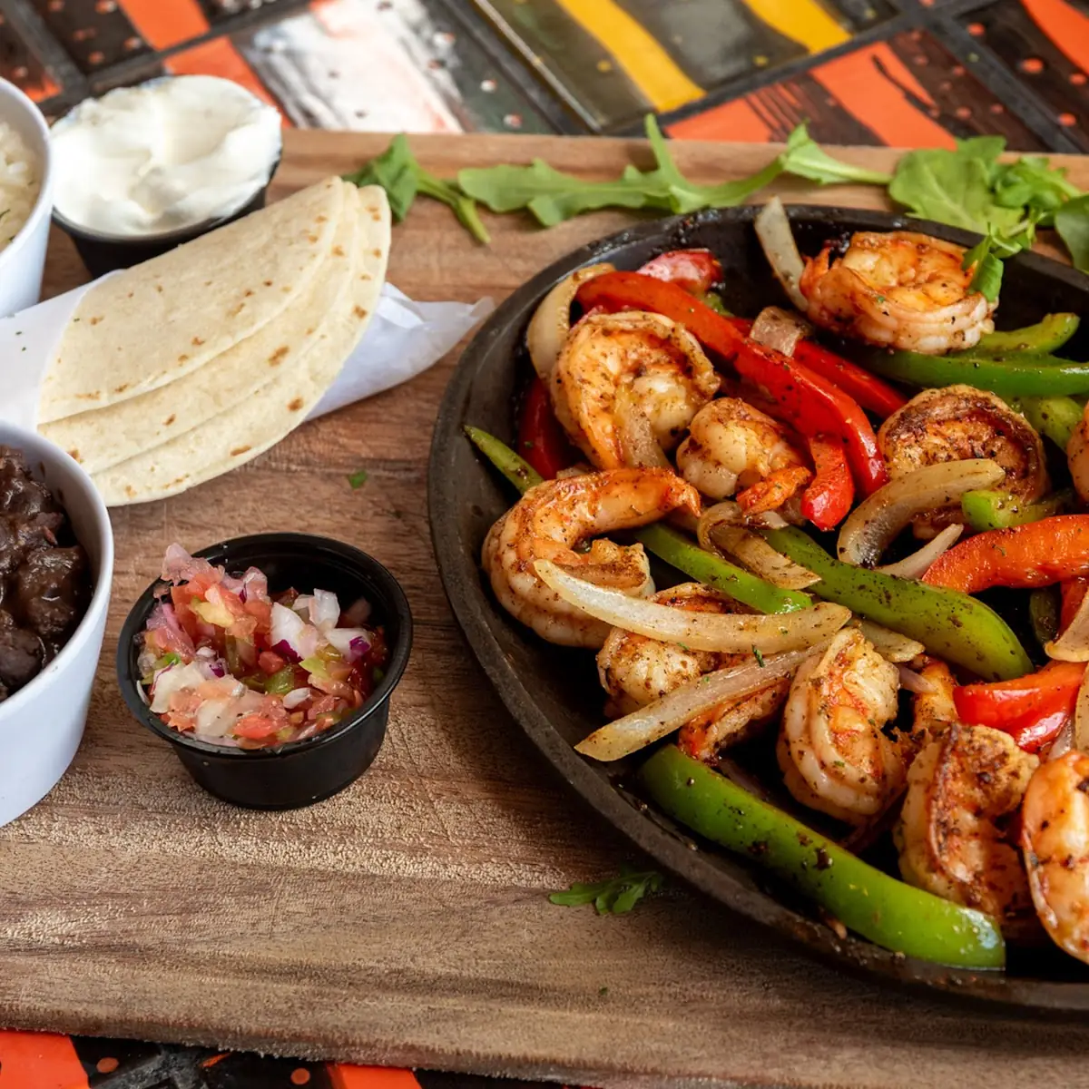 Shrimp Fajitas