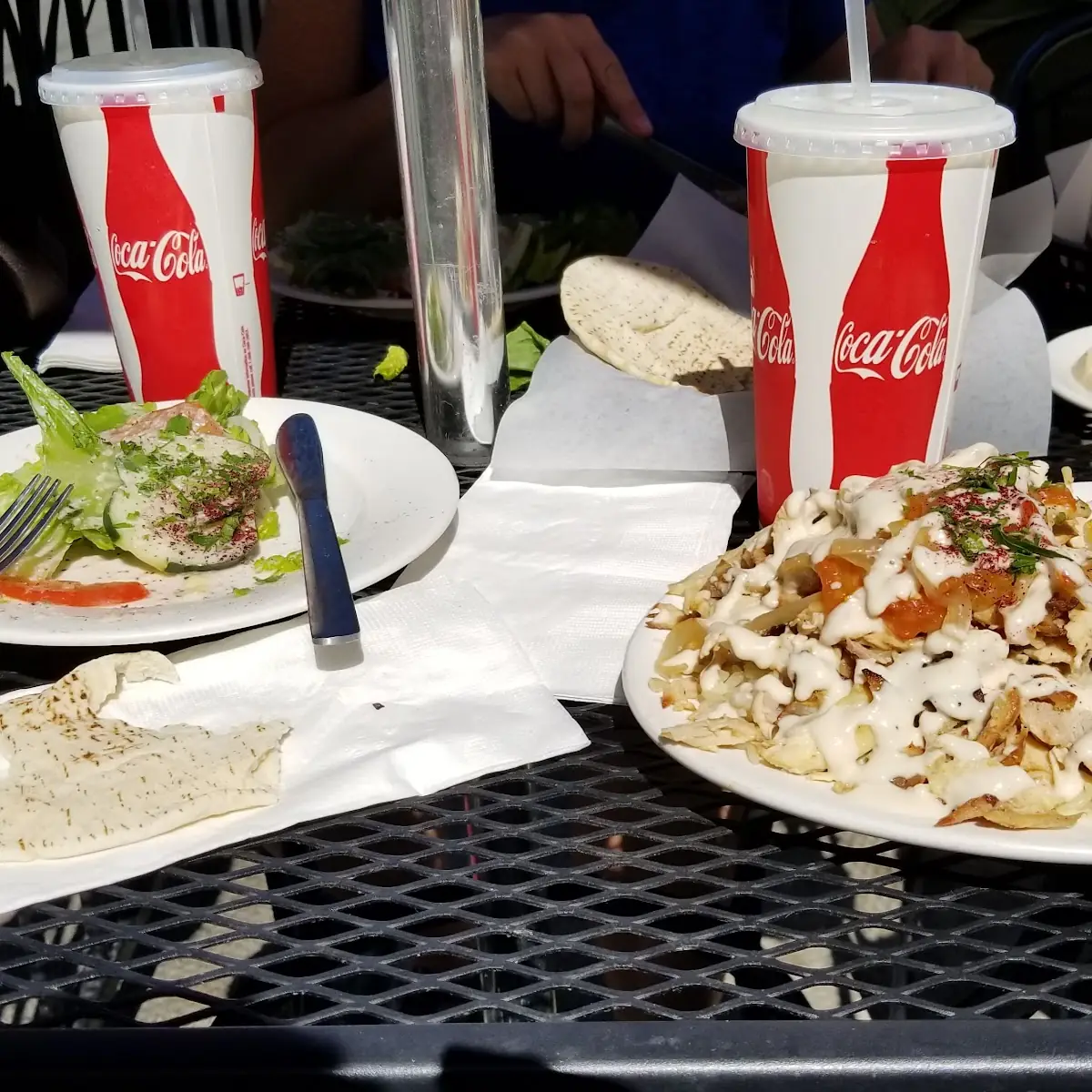 Chicken Schwarma with Side Salad