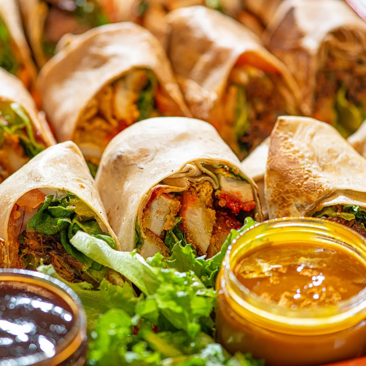 BBQ Pulled Beef Wrap