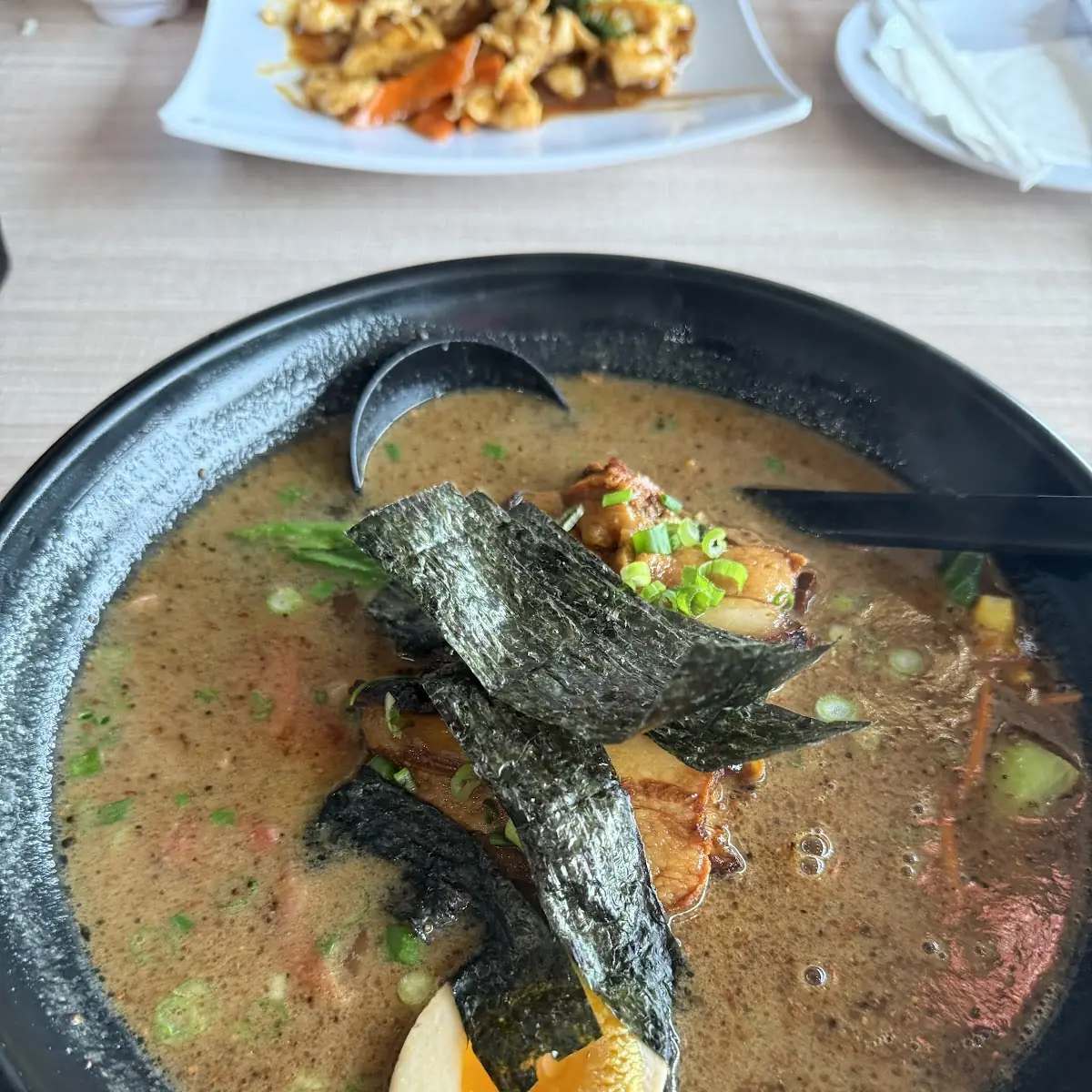 Black Garlic Oil Ramen