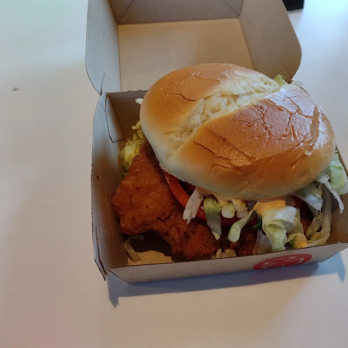 Spicy Chicken Sandwich Deluxe