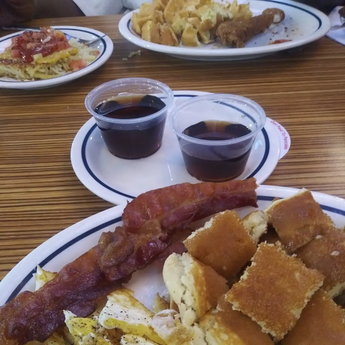 Pancakes Bacon Eggs