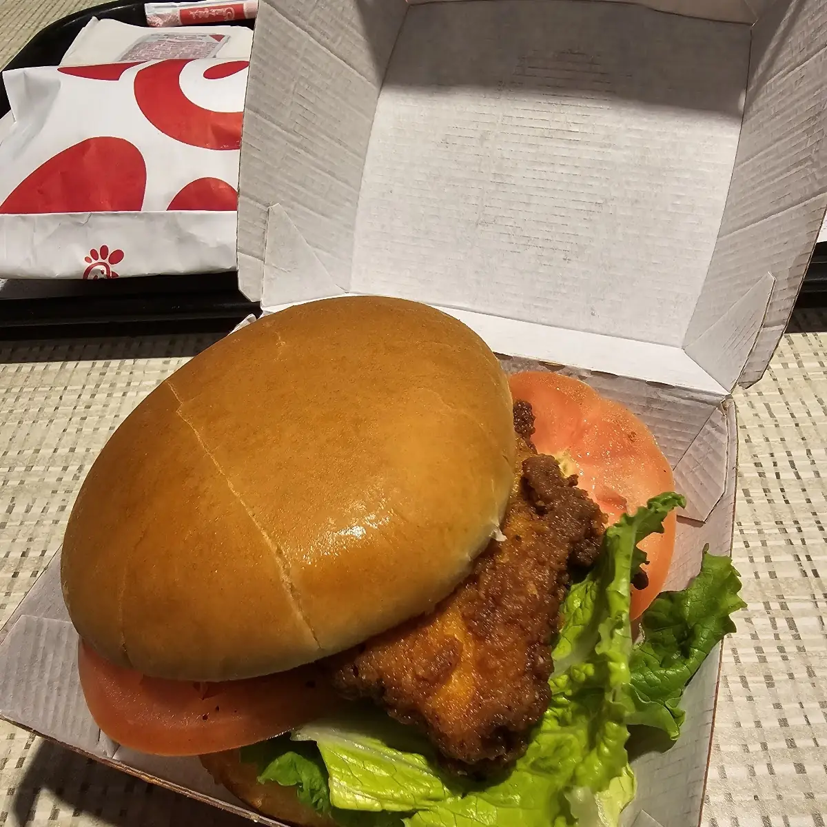 Deluxe Spicy Chicken Sandwich