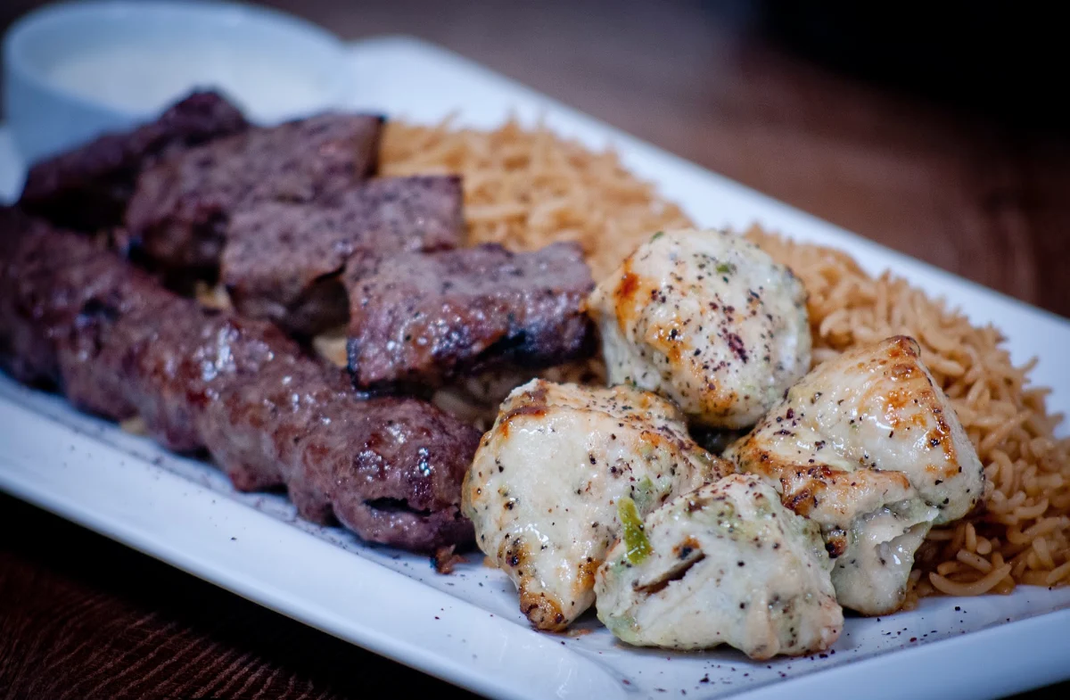 Waziri Breast Kabab, Maimana Naan and Kabab