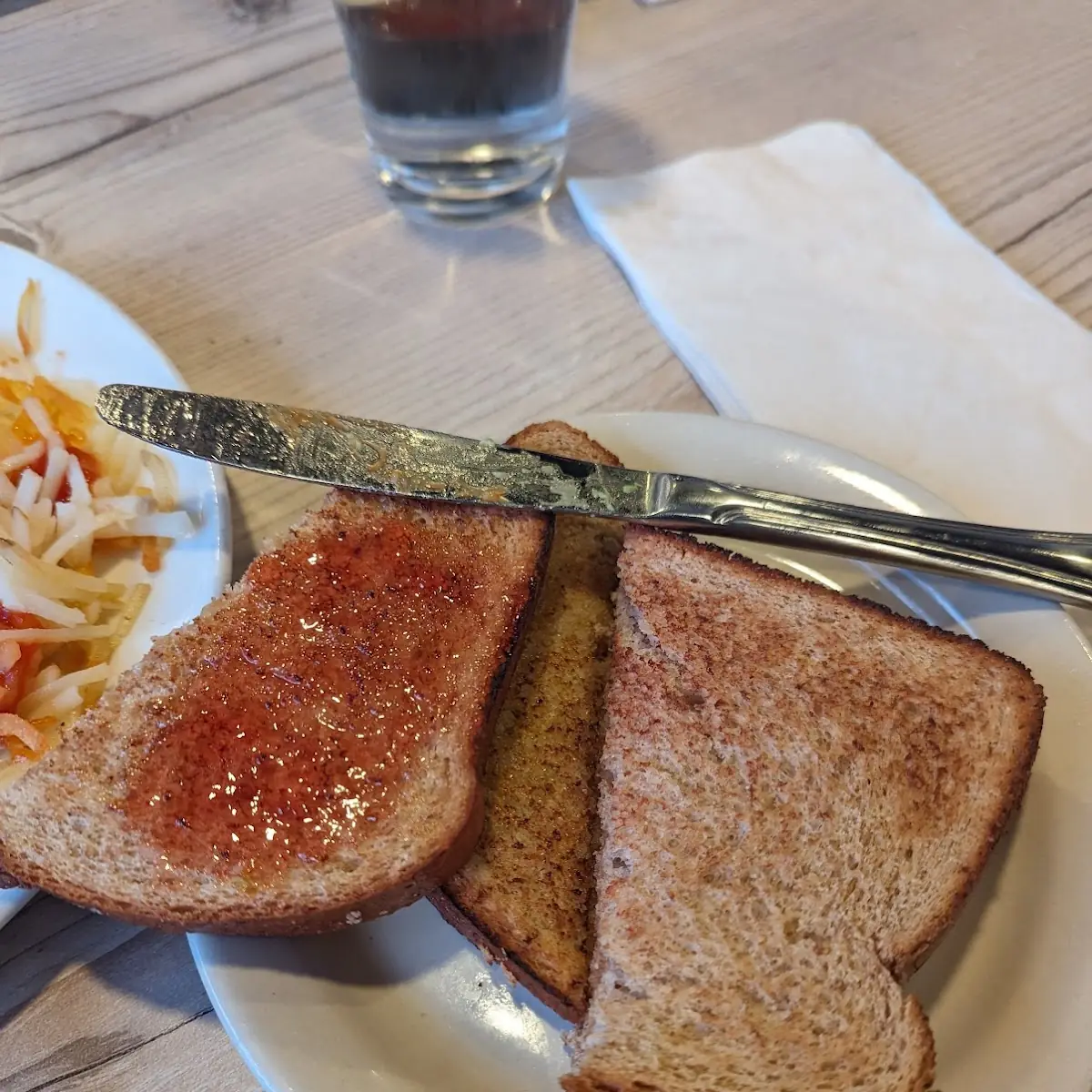Wheat Toast and Jelly