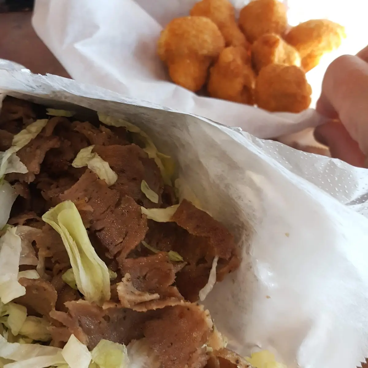 Gyro Caesar Salad Large