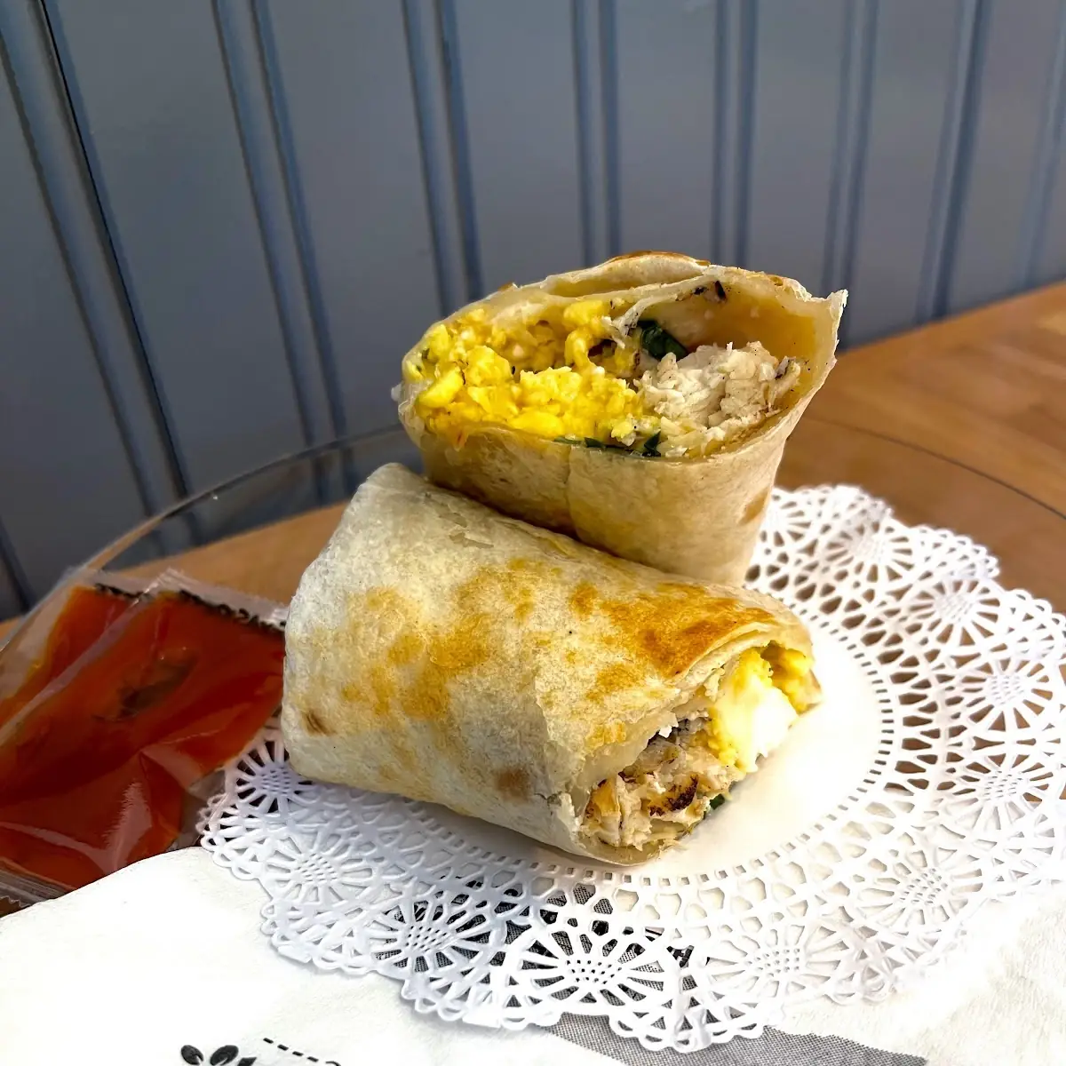 Mediterranean Chicken Wrap