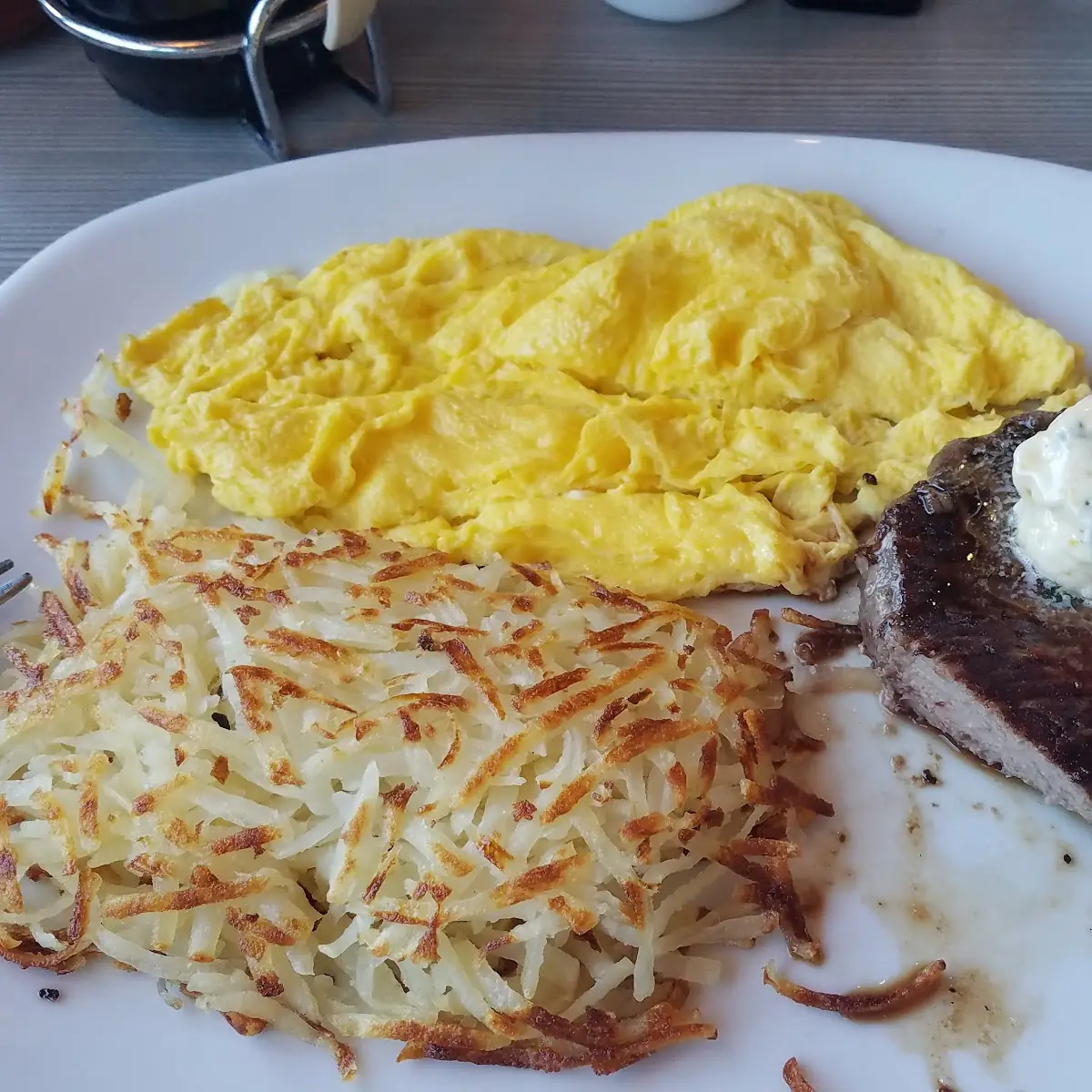 Top Sirloin Steak & Eggs