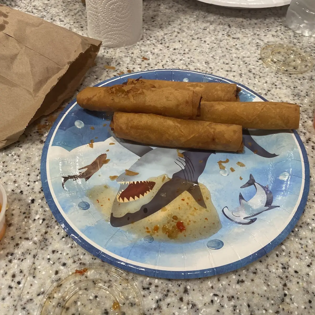 Crispy Spring Rolls with Dipping Sauces