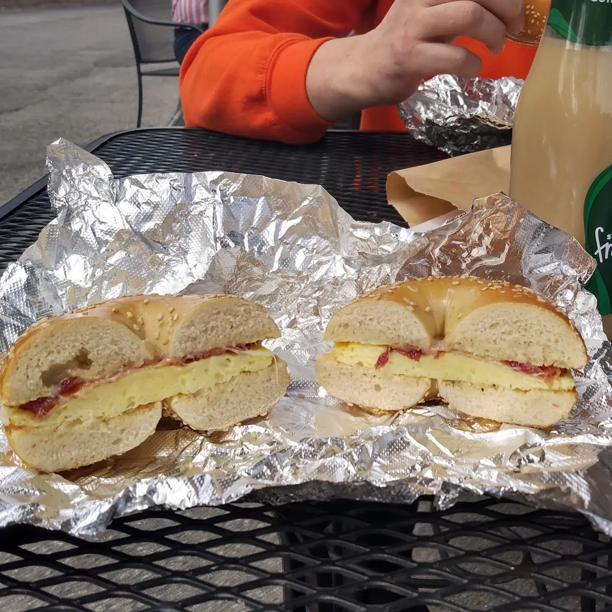 Bagel with Egg Cheese