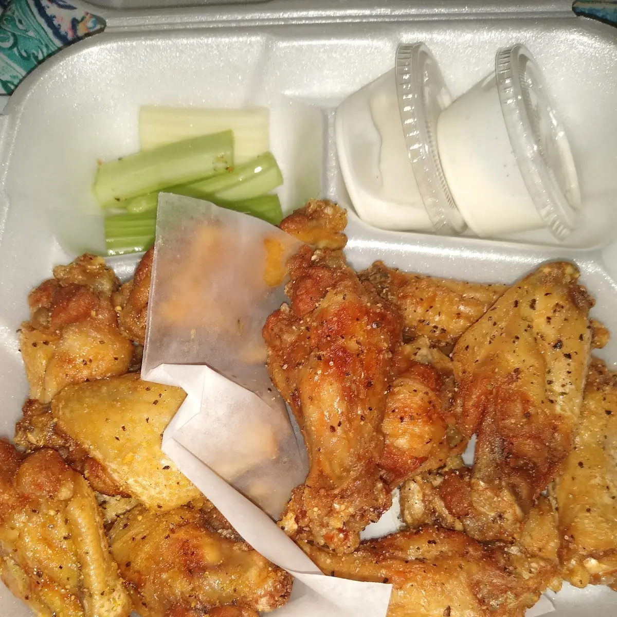 Lemon Pepper Garlic Pepper Wings