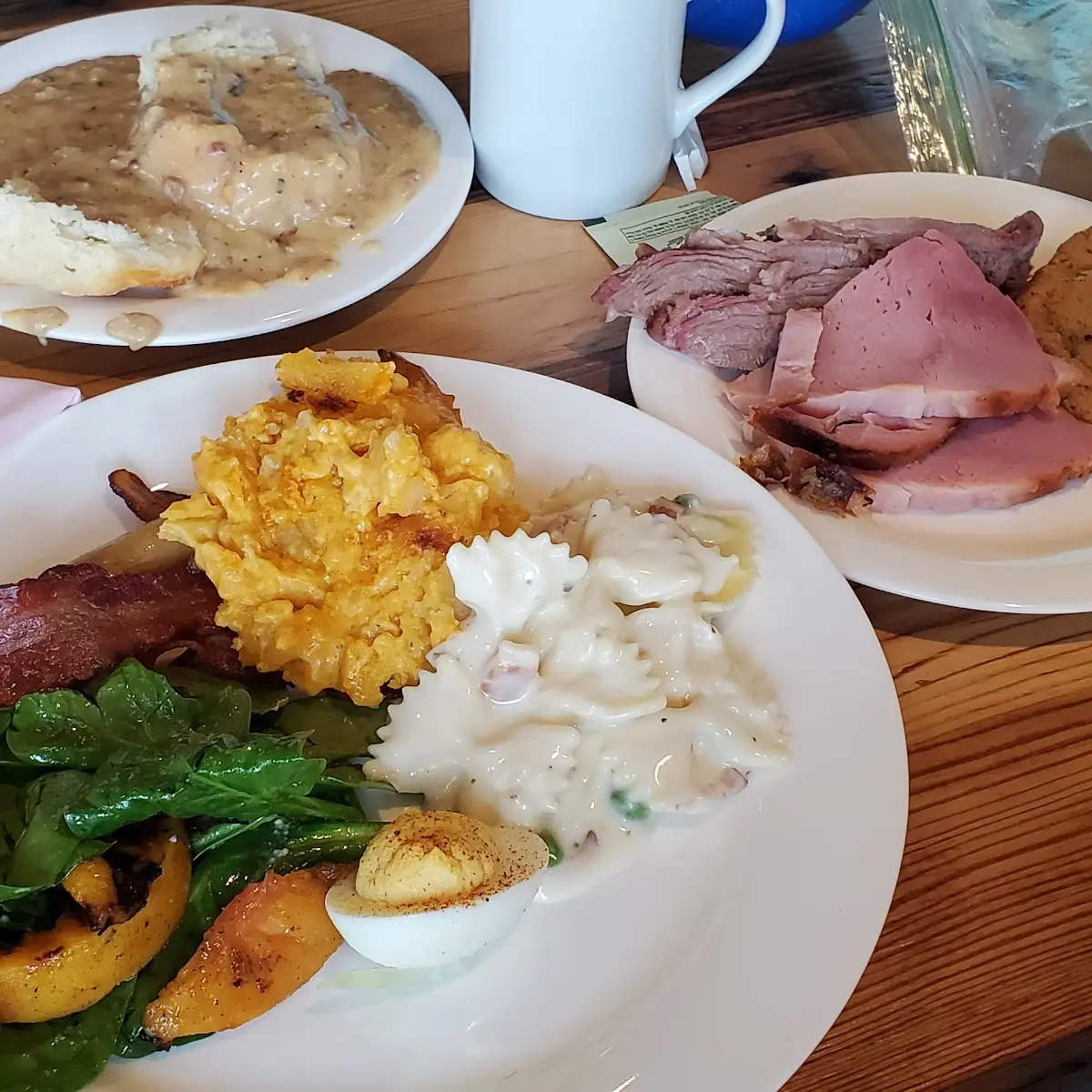Easter Brunch Buffet Plate