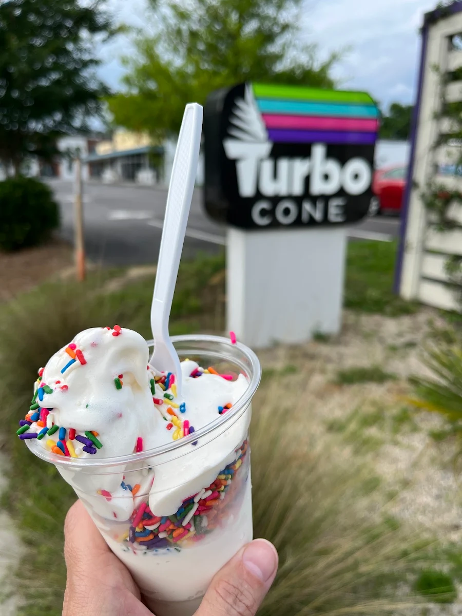 Rainbow Sprinkles Strawberry Topping