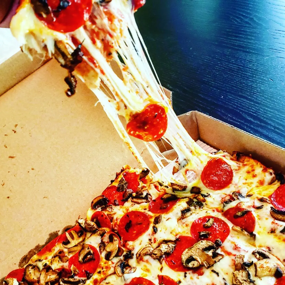 Pepperoni Mushroom Pizza