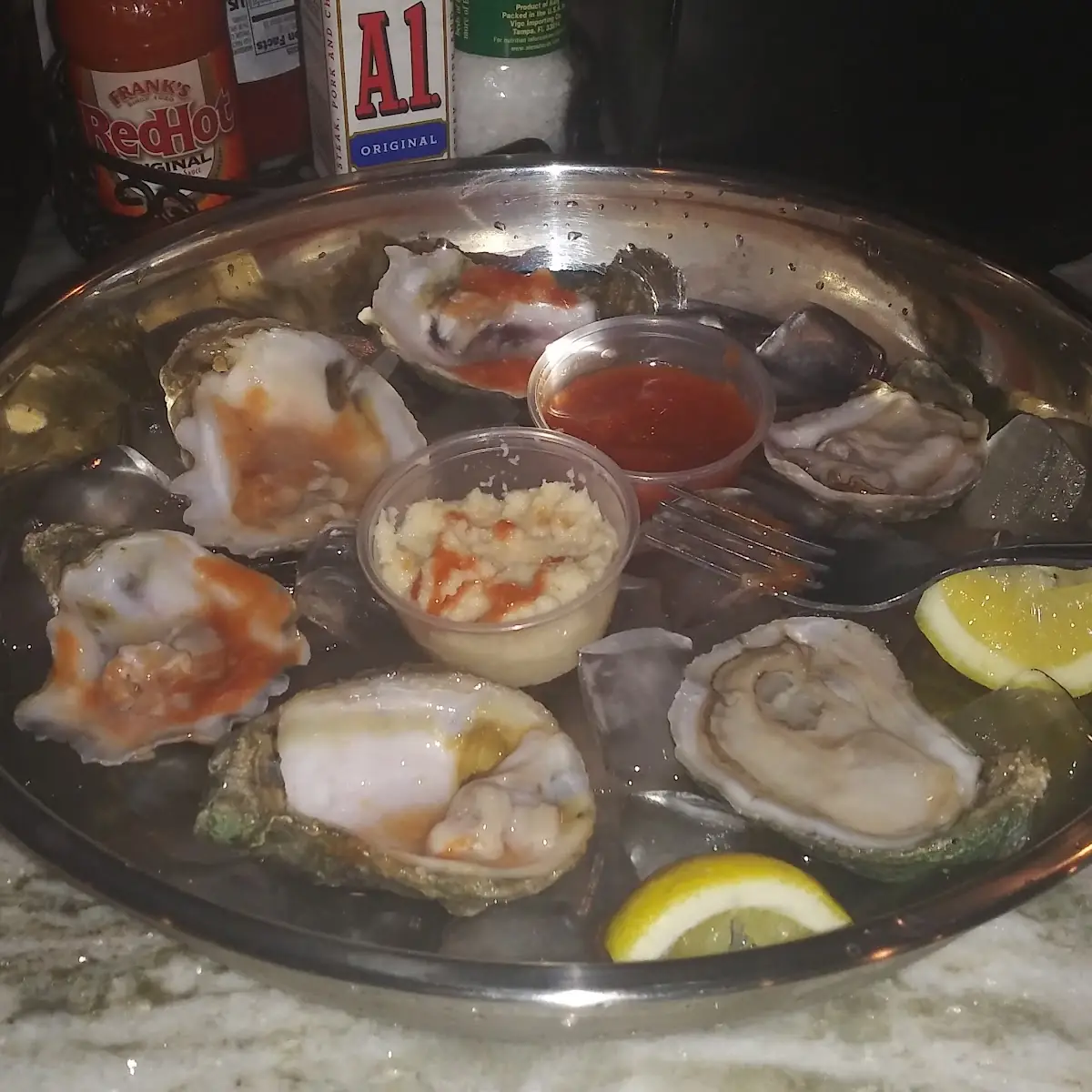 Oysters on Half Shell