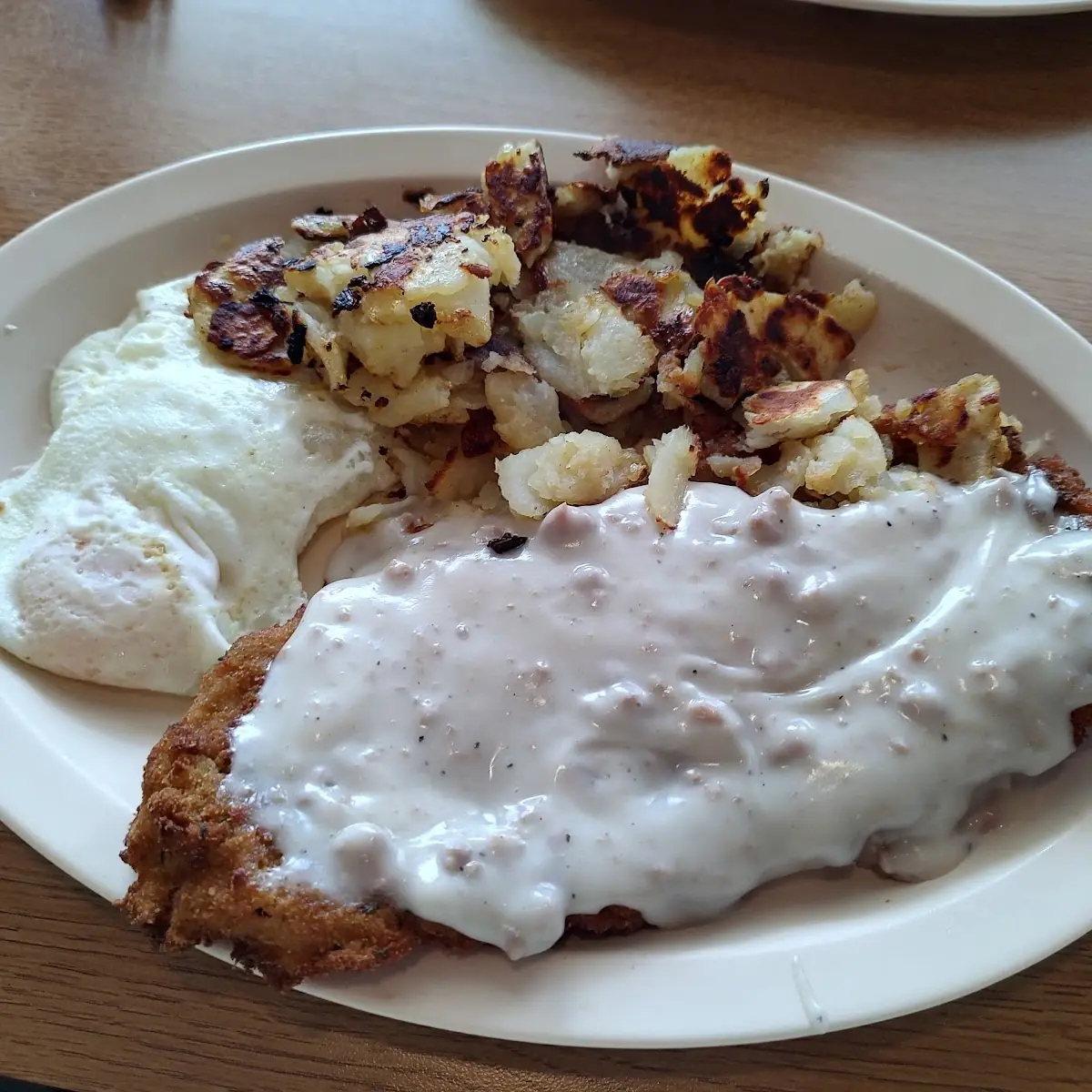 Two Eggs and New York Steak