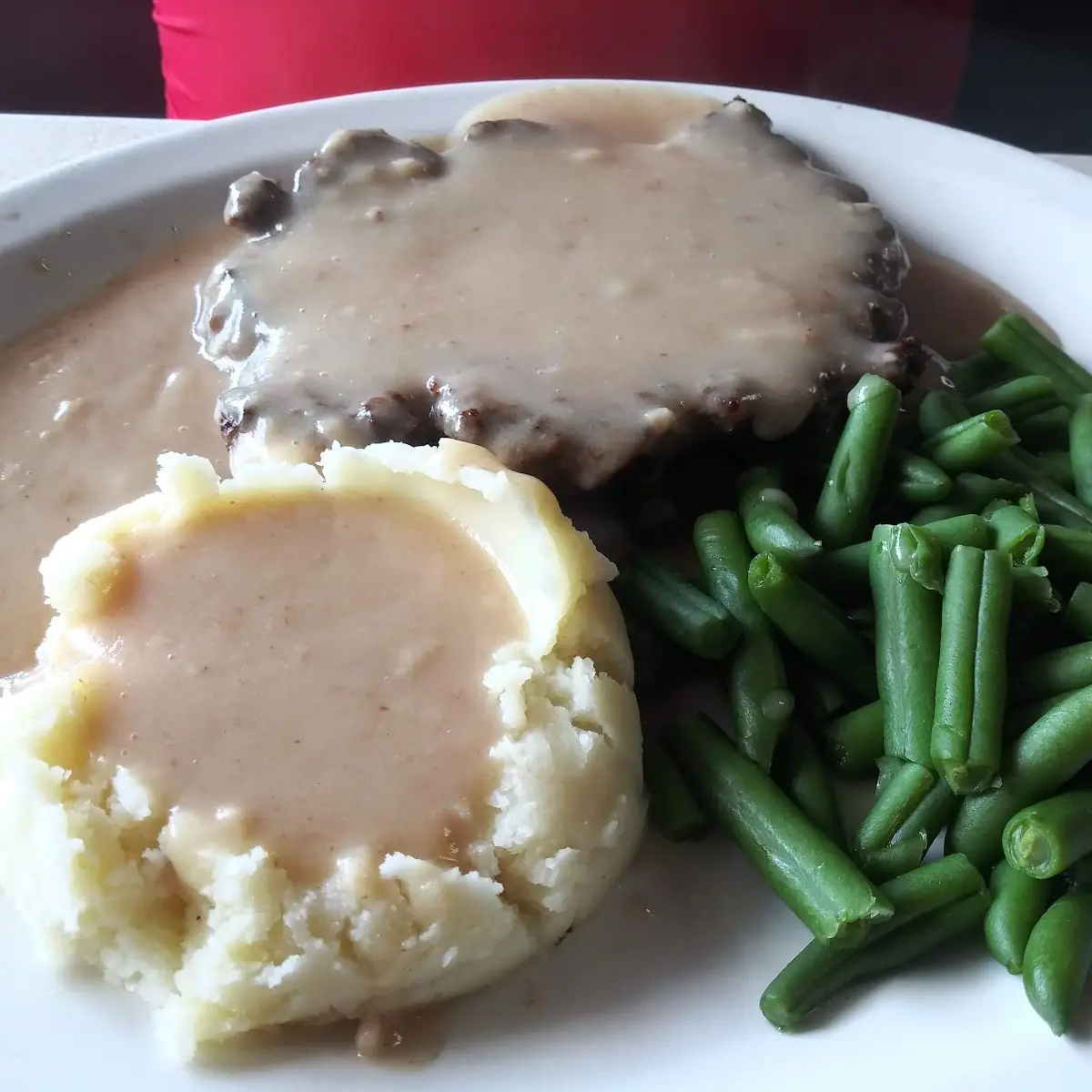 Mashed Potatoes with Gravy