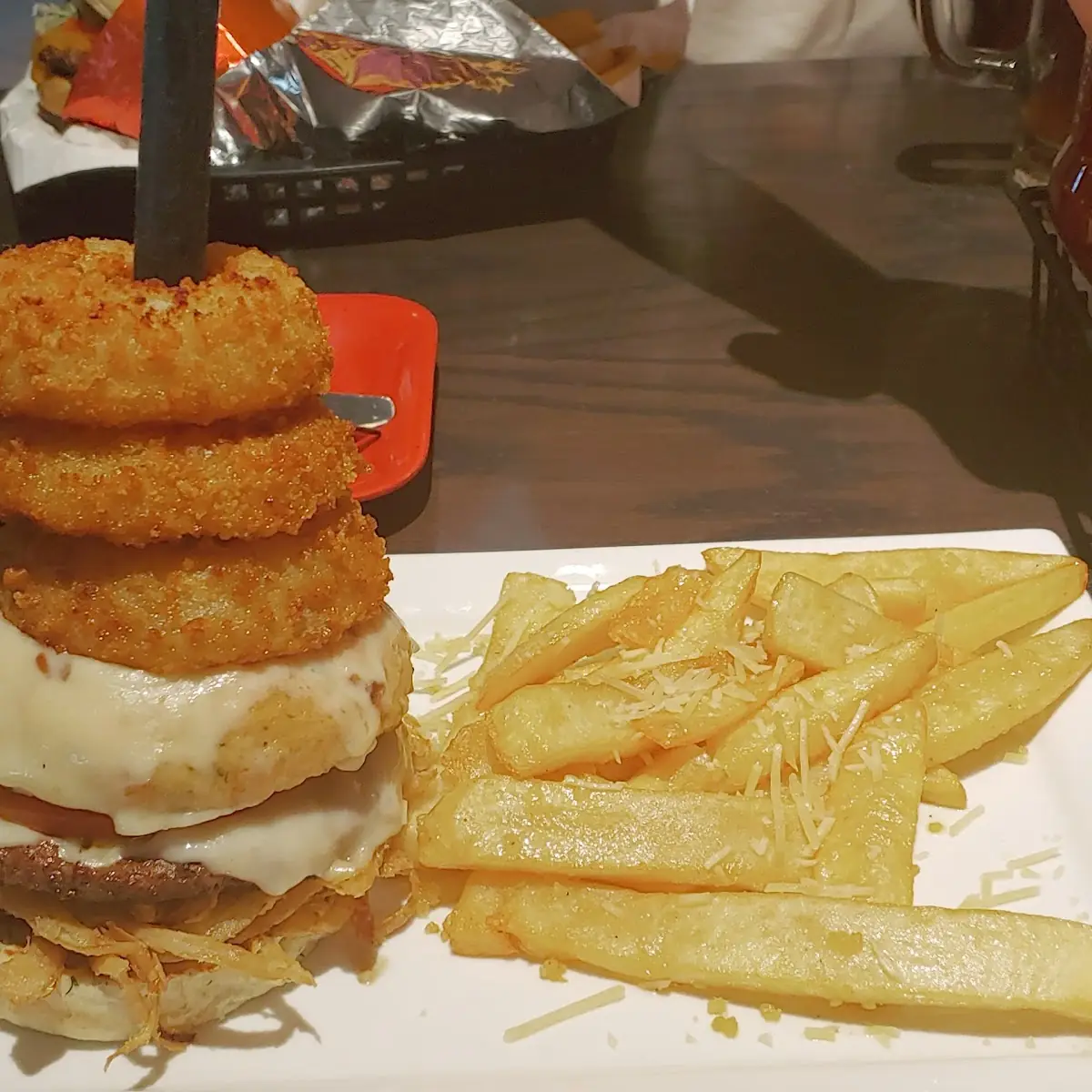 Towering Onion Rings
