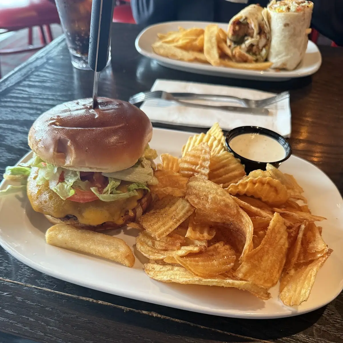 Whiskey River BBQ Chicken Sandwich