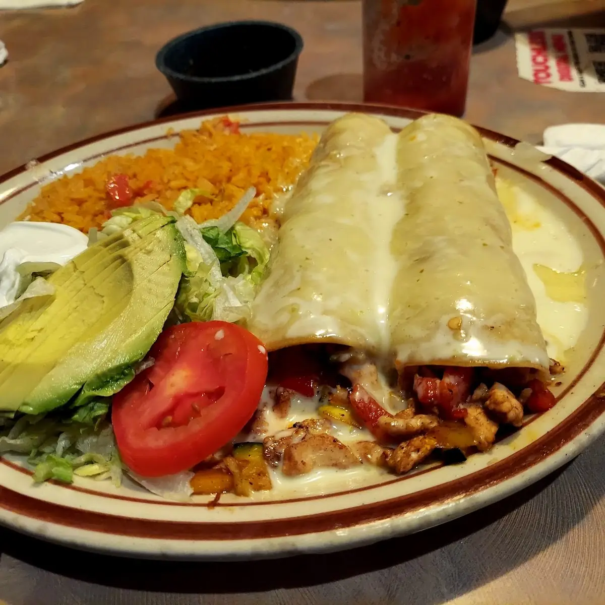 Cheese Steak Burrito