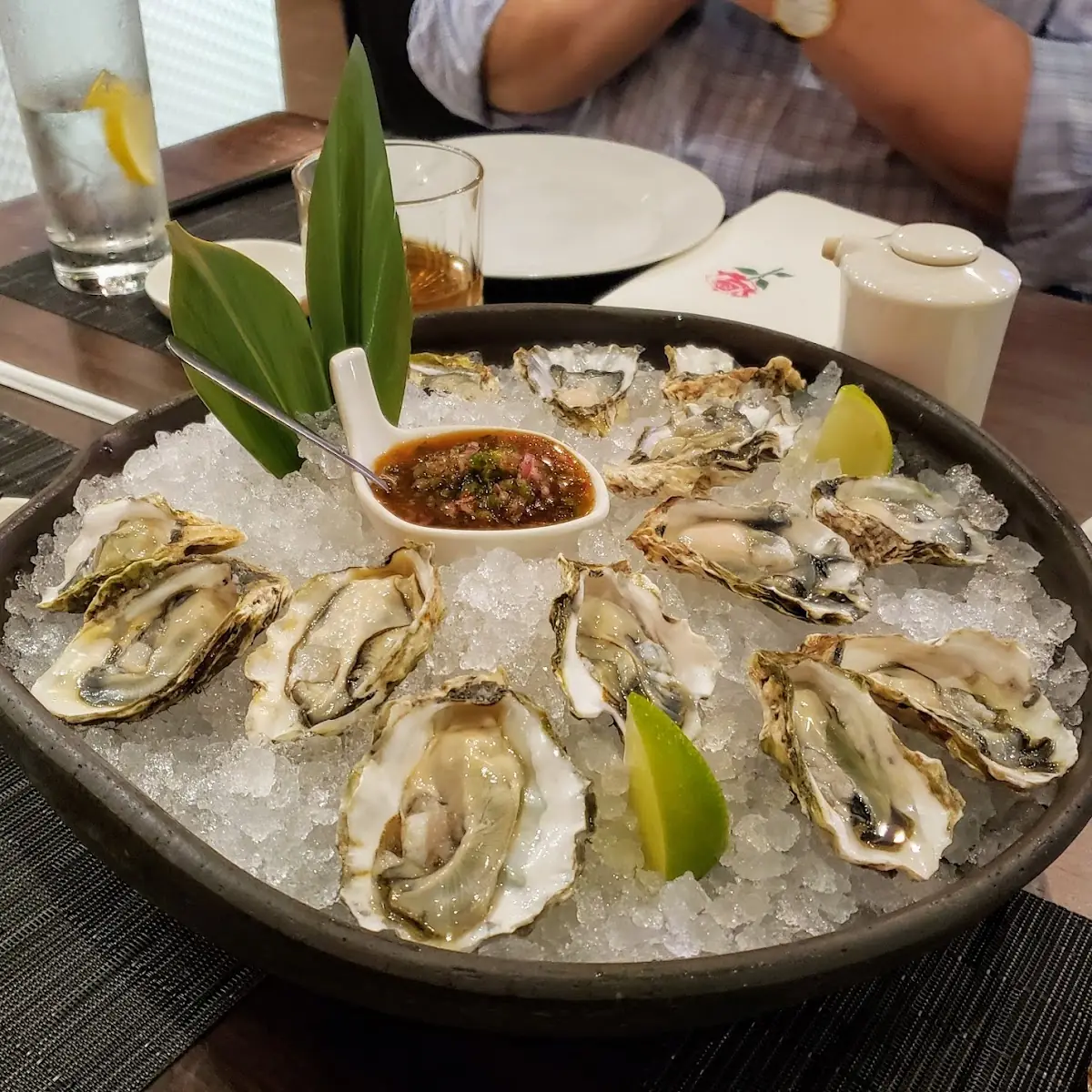 Dozen Oysters at Aji 53