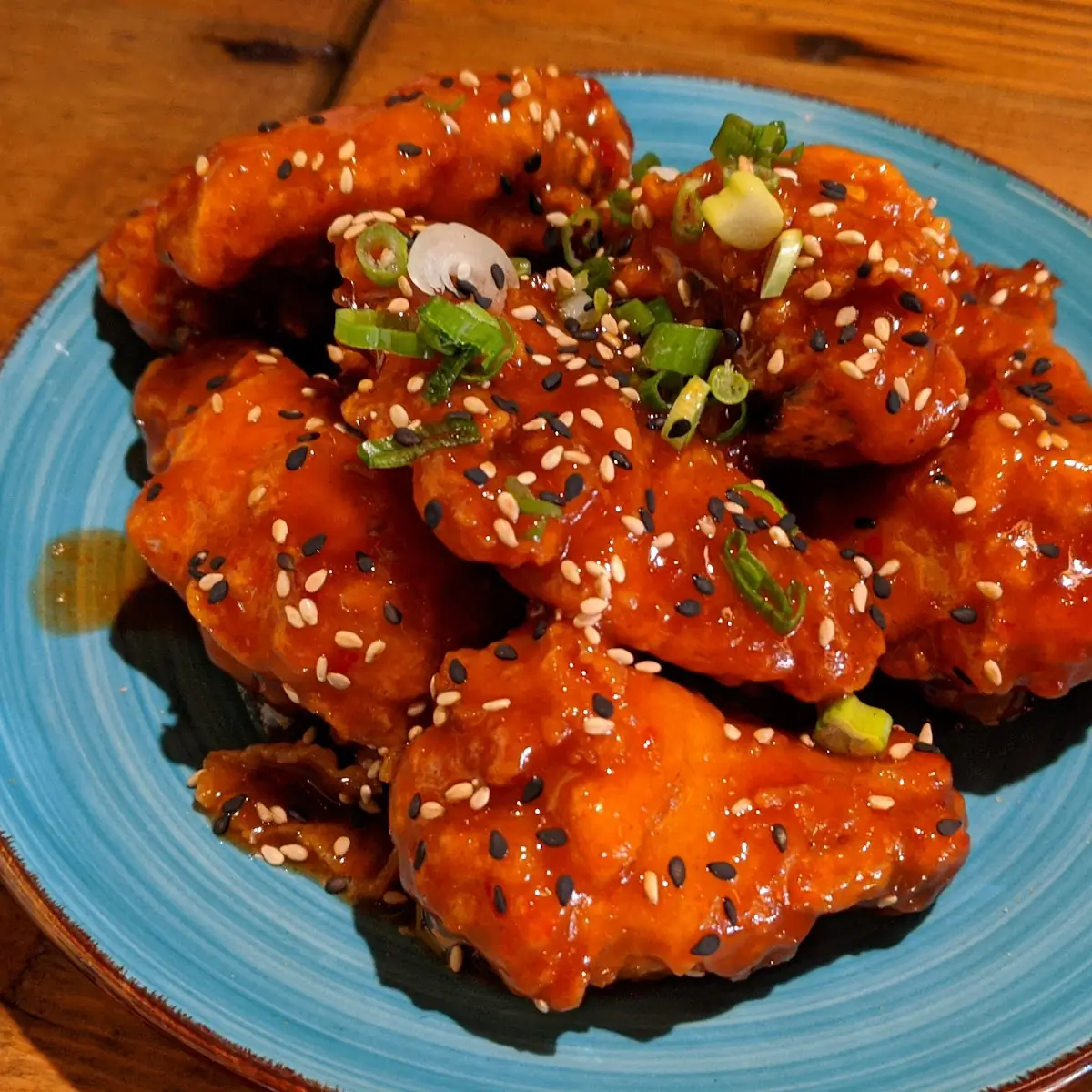 Chili Garlic Chicken Wings