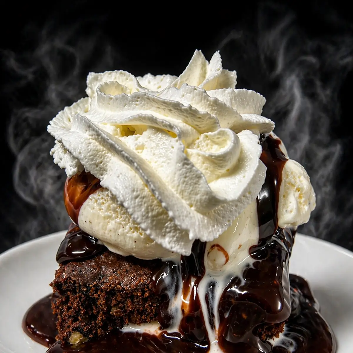 Hot Fudge Brownie