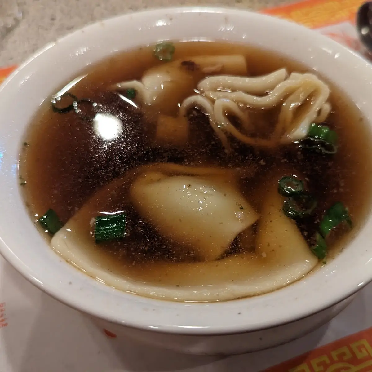 Seafood Hot and Sour Soup for Two