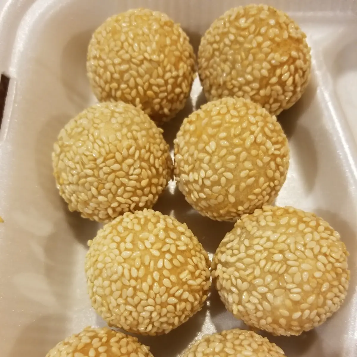 Sweet Red Bean Sesame Seed Balls