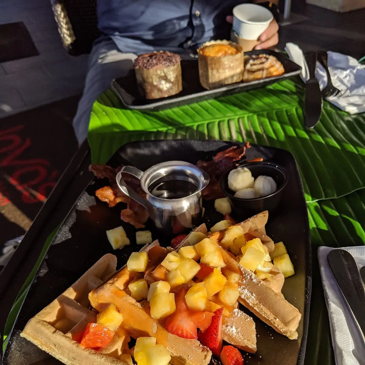 Pineapple Waffles