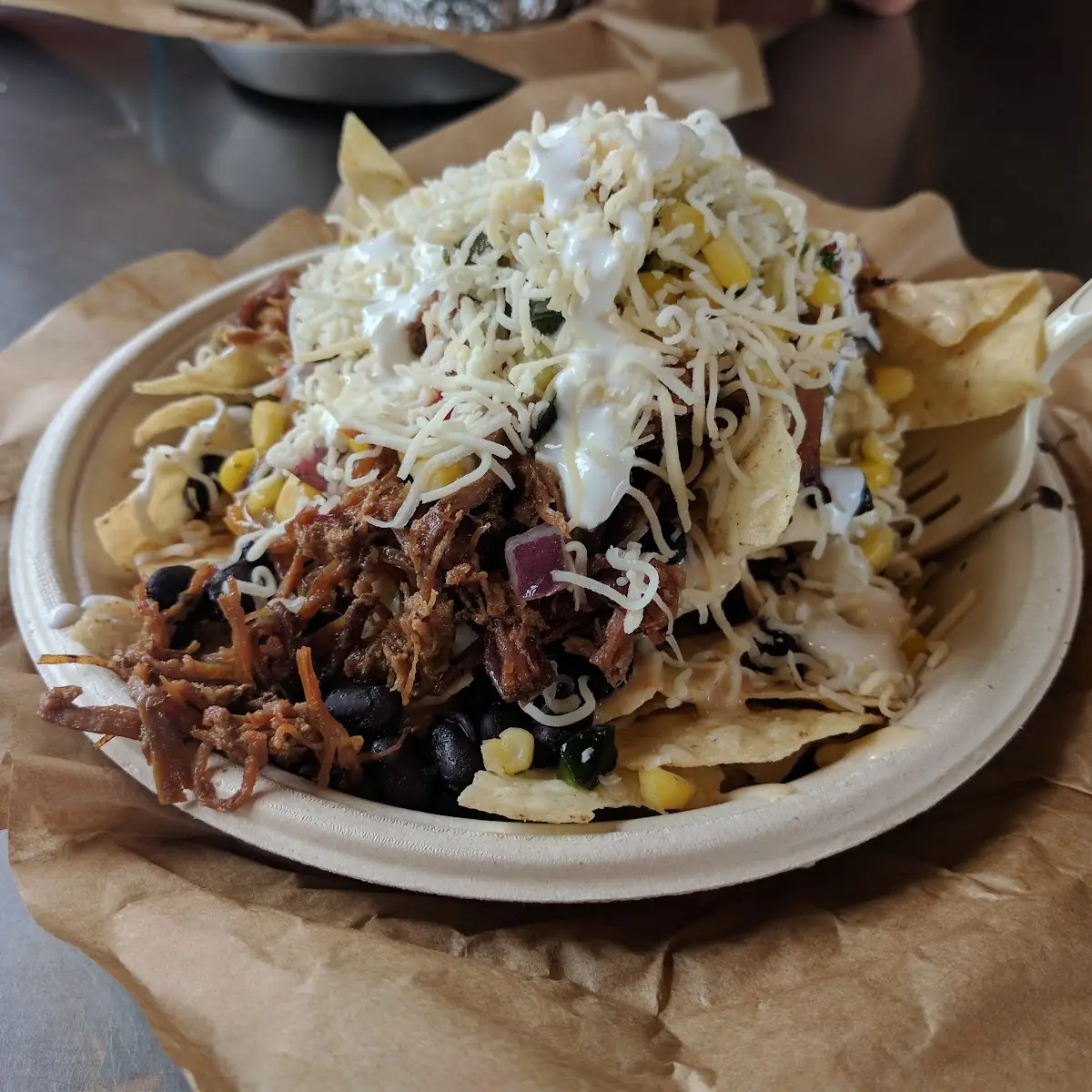 Grilled Chicken Nachos