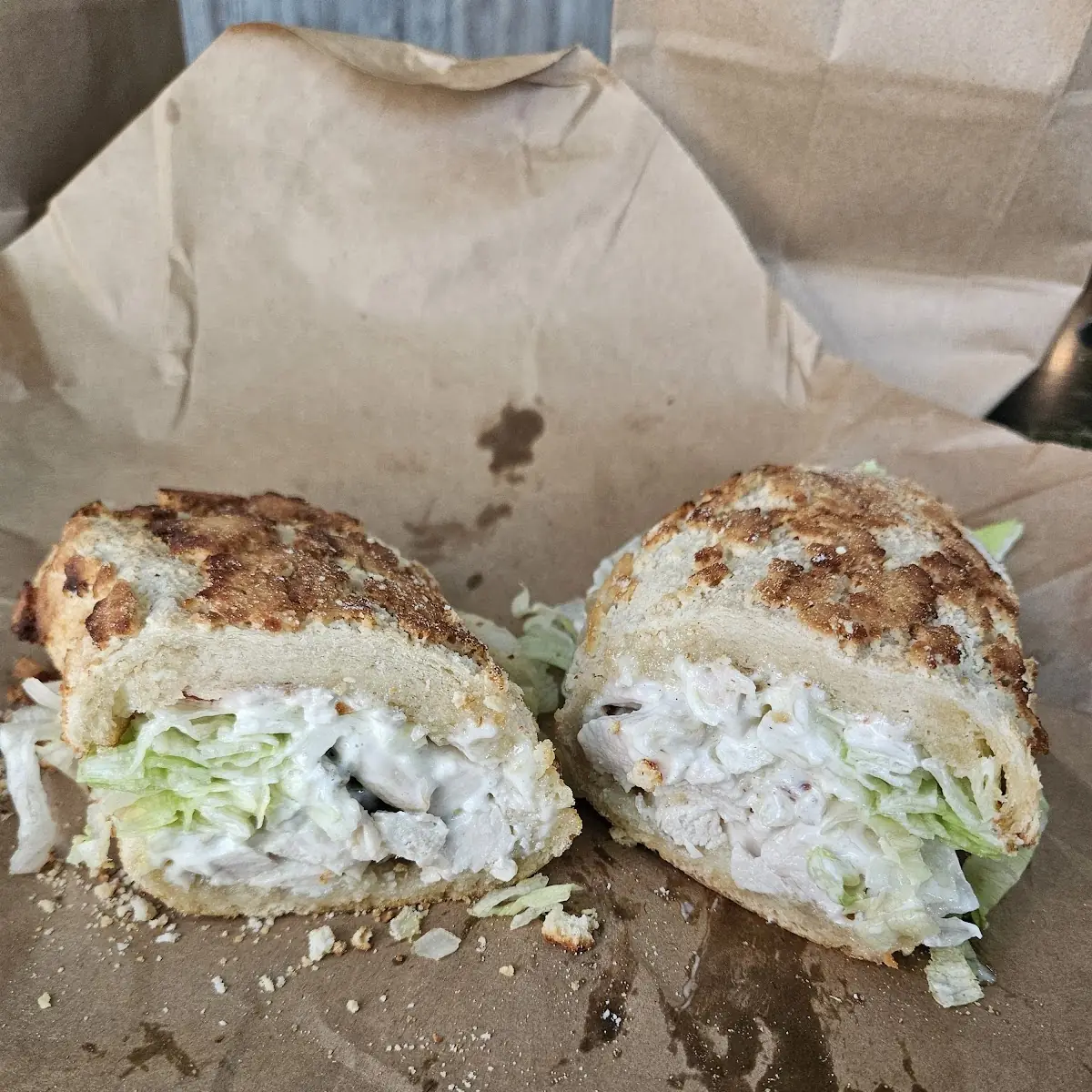 Garlic Chicken Sandwich