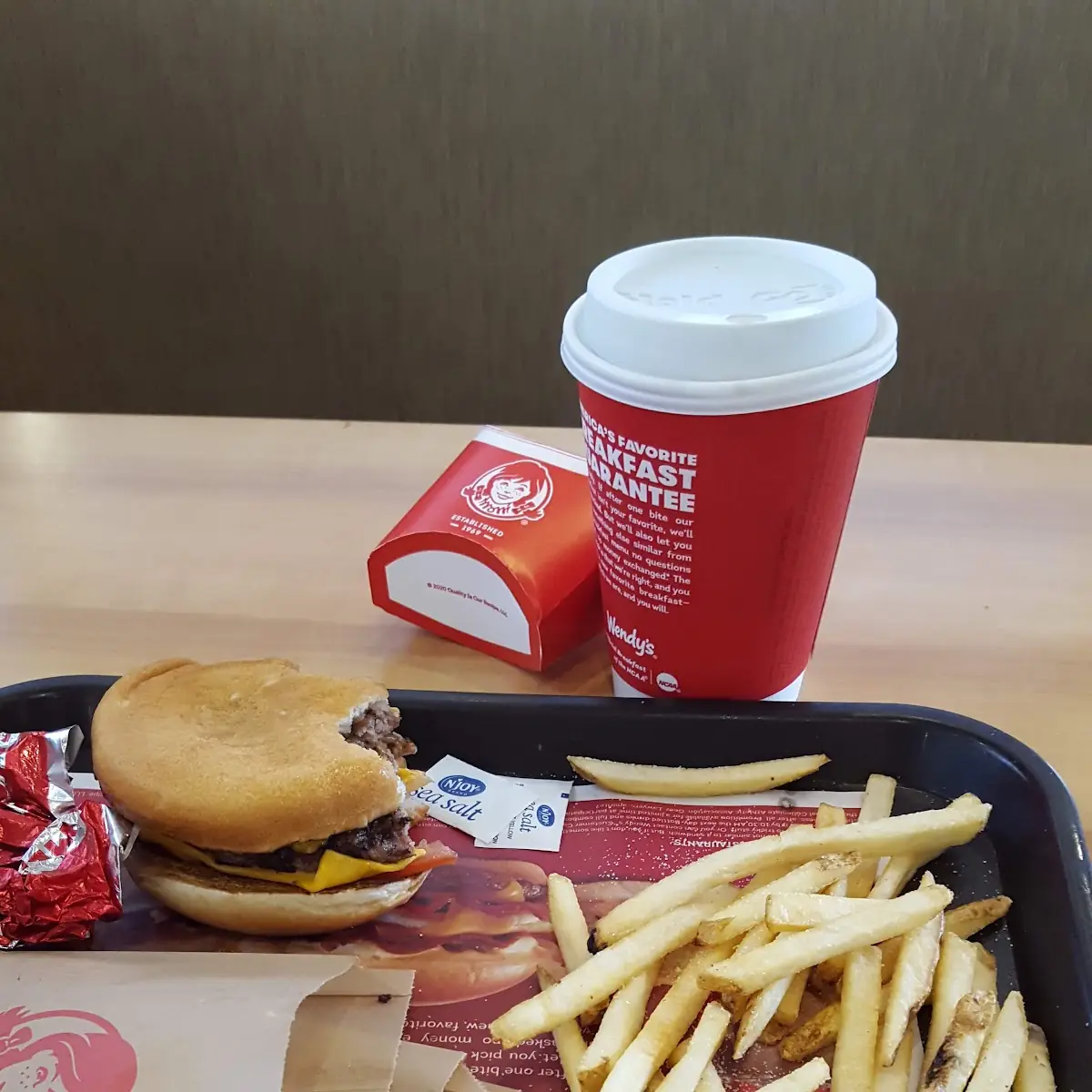 Dave's Double Cheeseburger