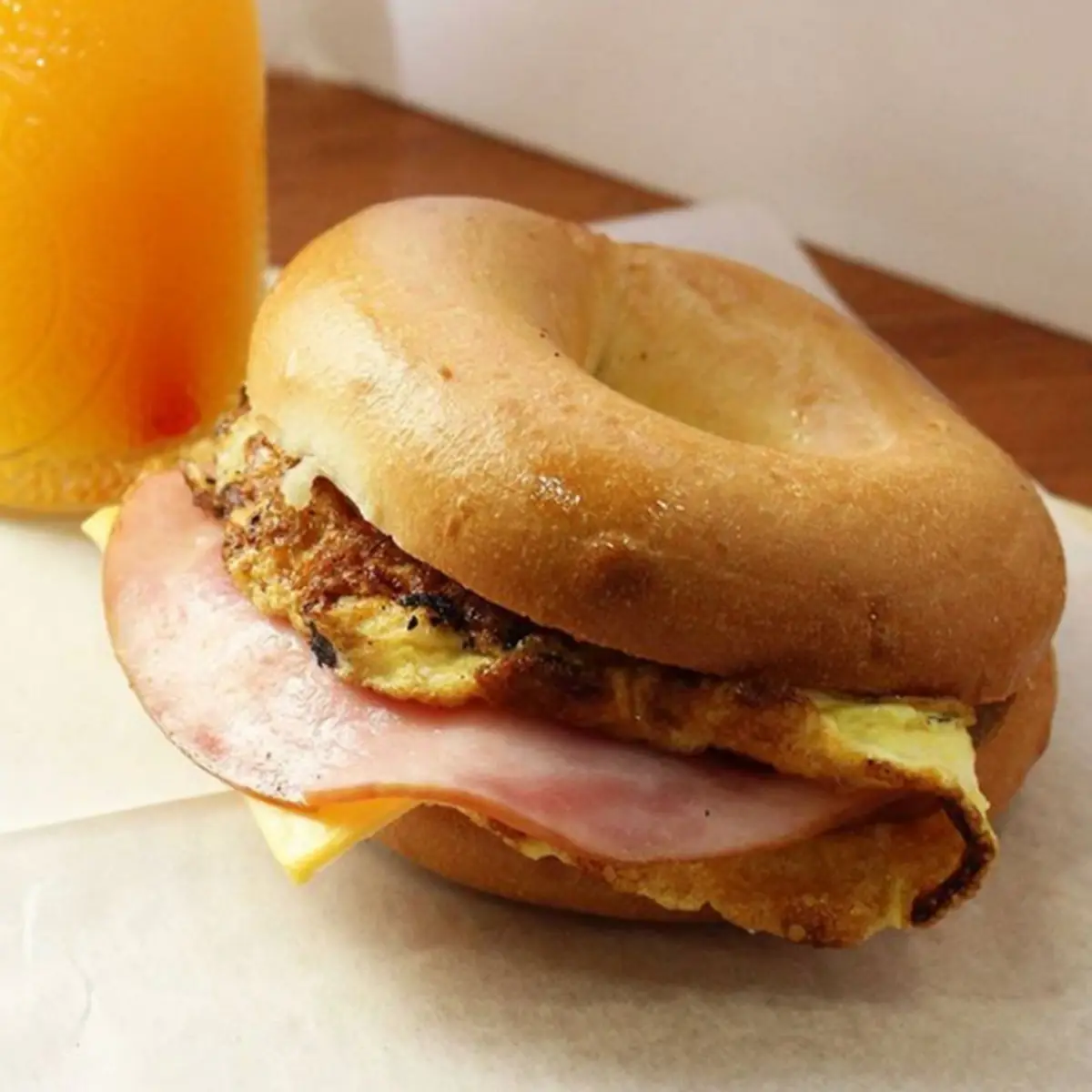 Egg Cheese & Ham