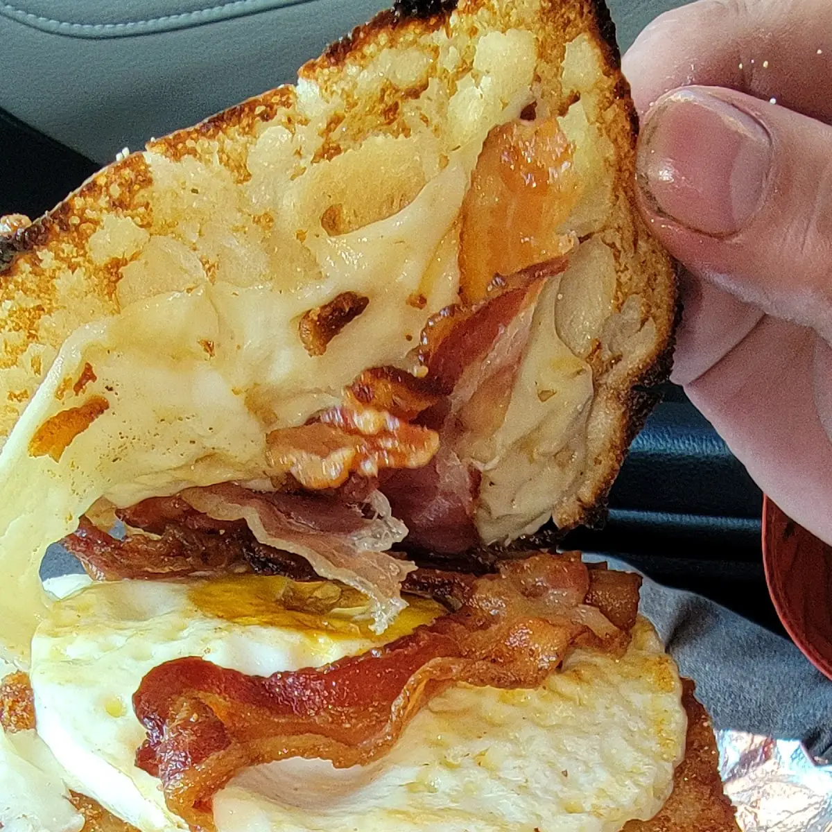 Bacon Egg and Cheese Hash Brown