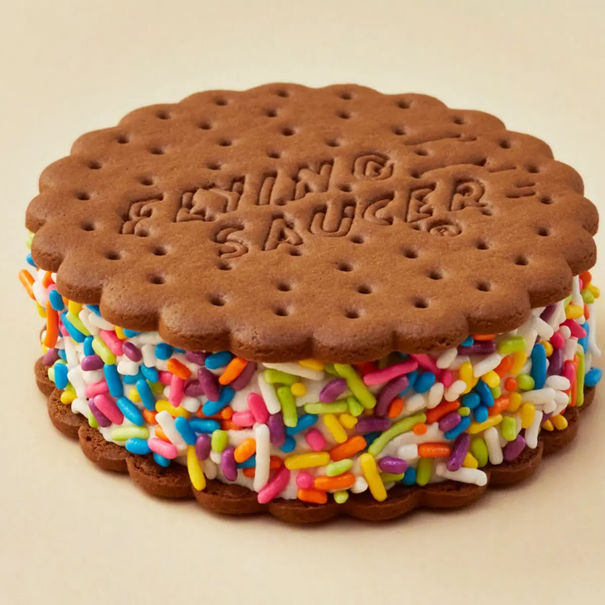 Sugar Cookie Ice Cream Sandwich