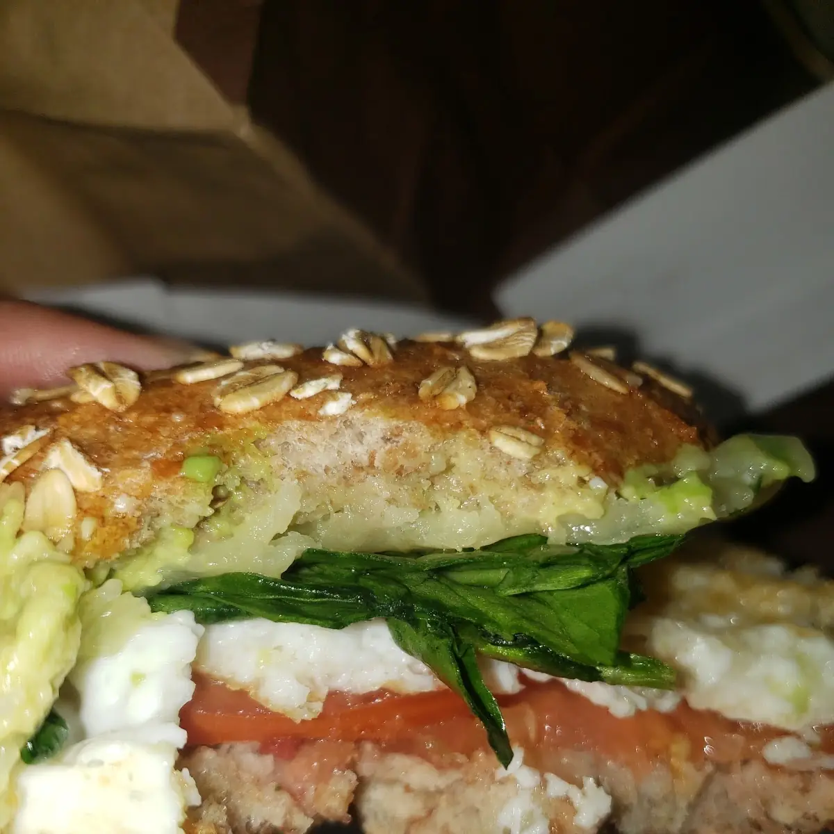 Avocado Egg White and Spinach
