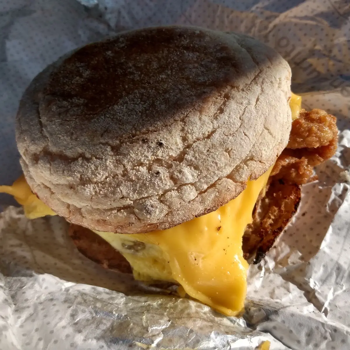 Sausage Egg & Cheese Muffin