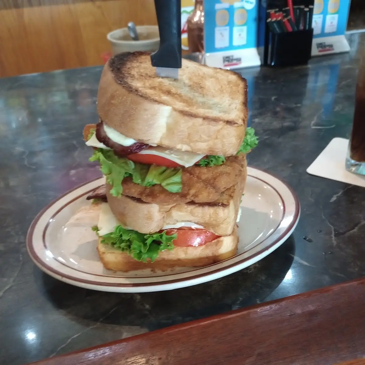 Triple Stack Club Sandwich